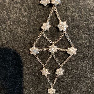 Cynthia Bach 18K white gold earrings